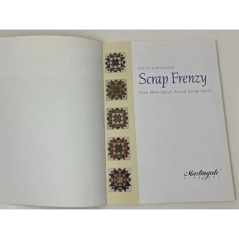 Scrap Frenzy: All New Quick-Pieced Scrap Quilts - Paperback Book